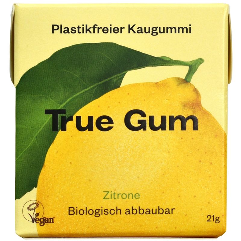 True Gum True Gum - Zitrone, 21g - Produktbild