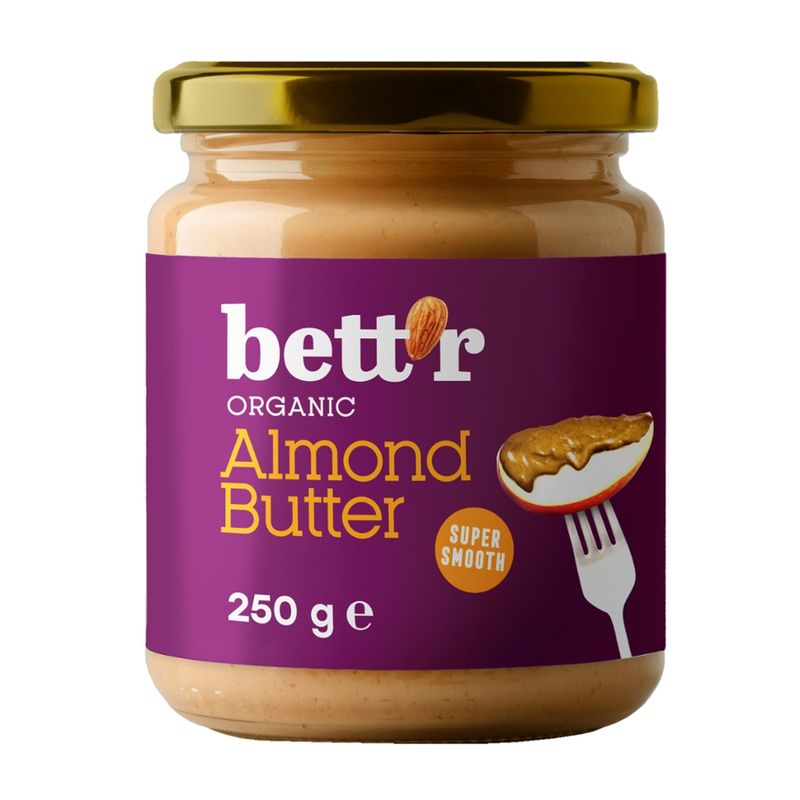 Bett'r Bett'r Braunes Mandelmus 250g - Produktbild