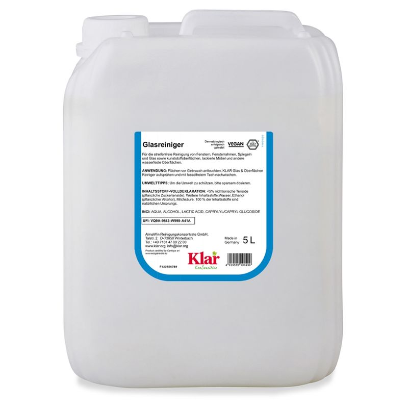 Klar Glasreiniger - Produktbild