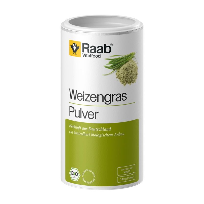 Raab Vitalfood Bio Weizengras Pulver - Produktbild