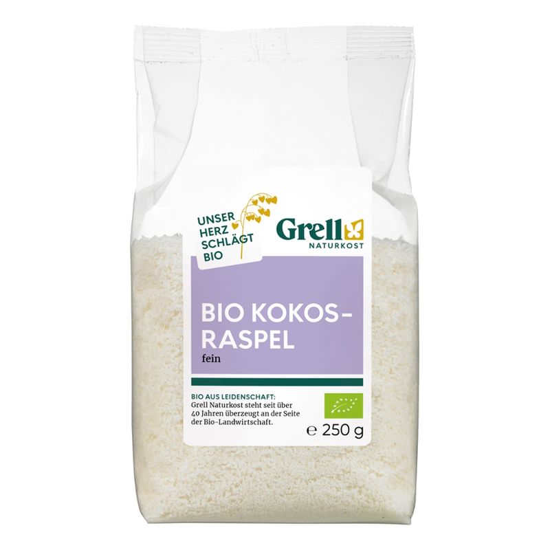 Grell Naturkost Kokosraspel fein - Produktbild