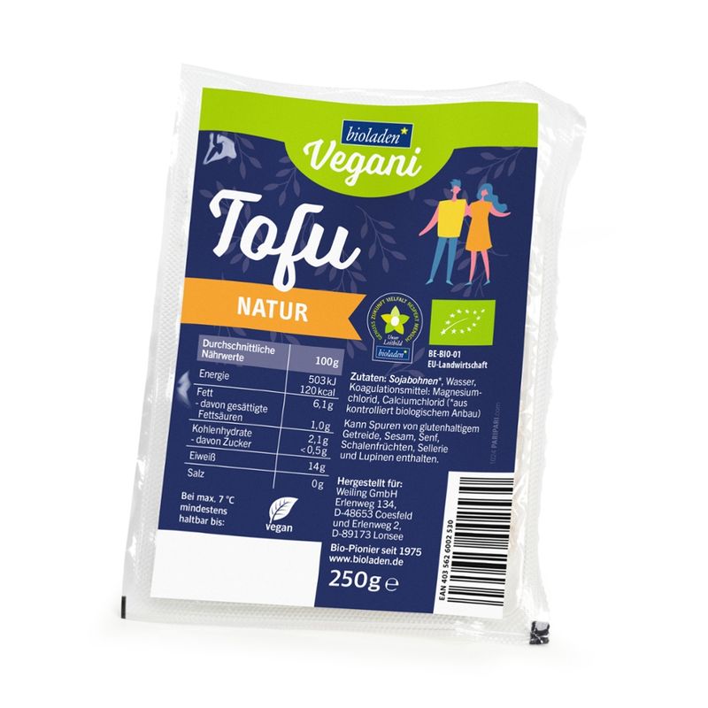 bioladen Tofu natur - Produktbild
