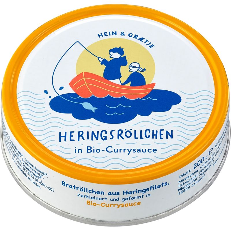 Hein & Graetje MSC "HEIN&GRAETJE" Bratröllchen in BIO-Currysauce - Produktbild