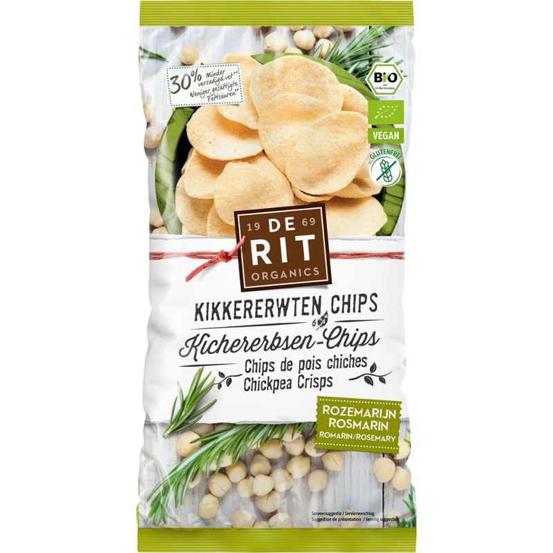 De Rit Kichererbsen-Chips Rosmarin - Produktbild