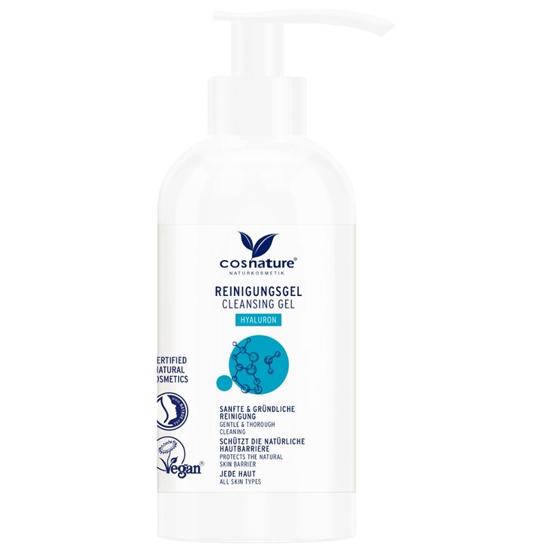 Cosnature  cosnature® Reinigungsgel Hyaluron 200ml - Produktbild