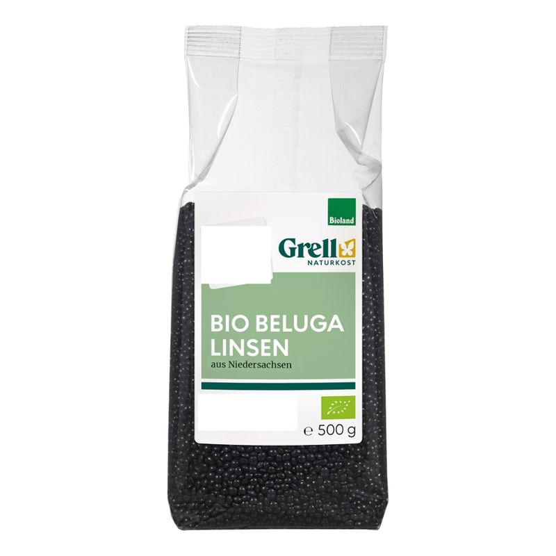 Grell Naturkost Beluga Linsen aus Niedersachsen - Produktbild