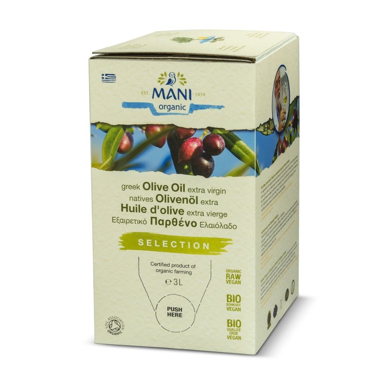 MANI® MANI natives Olivenöl extra, Selection, bio - Produktbild