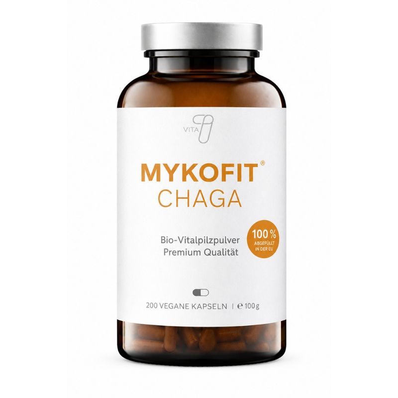 vita7 vita7 MYKOFIT® Bio Reishi, 200 Kapseln, pro Packung (100g) - Produktbild