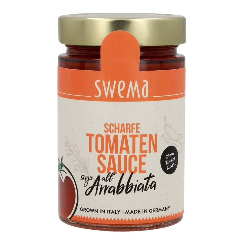 SweMa SweMa Tomatensauce Arrabbiata - Sugo all'arrabbiata, 300g - Produktbild