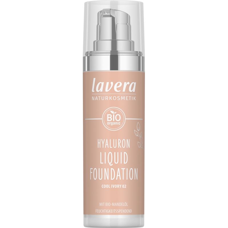 lavera Hyaluron Liquid Foundation -Cool Ivory 02- - Produktbild