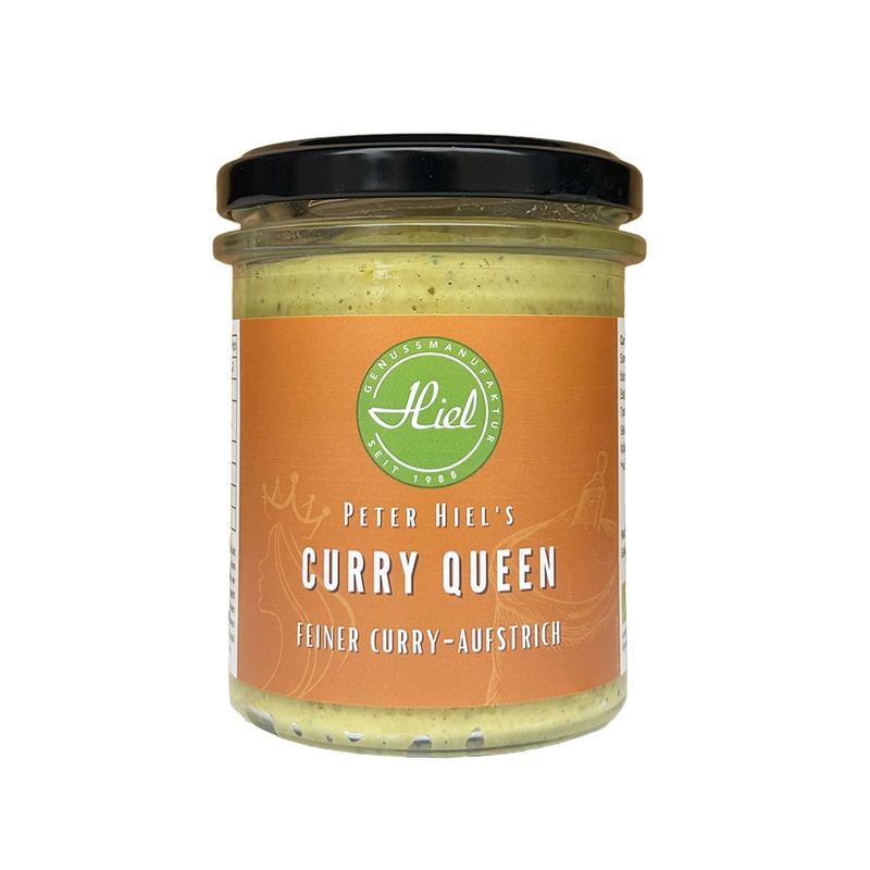 Hiel - Vegetarische Feinkost Curry Queen - Feiner Curry-Aufstrich - Produktbild