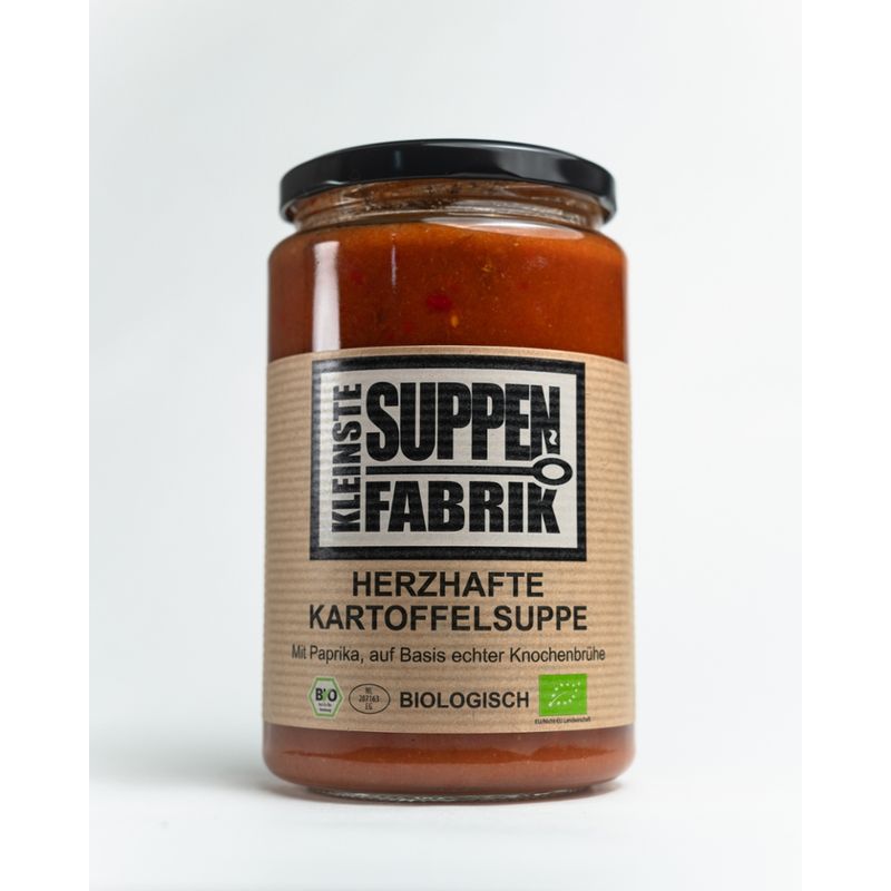 Kleinstesuppenfabrik Herzhafte Kartoffelsuppe - mit Paprika - Produktbild