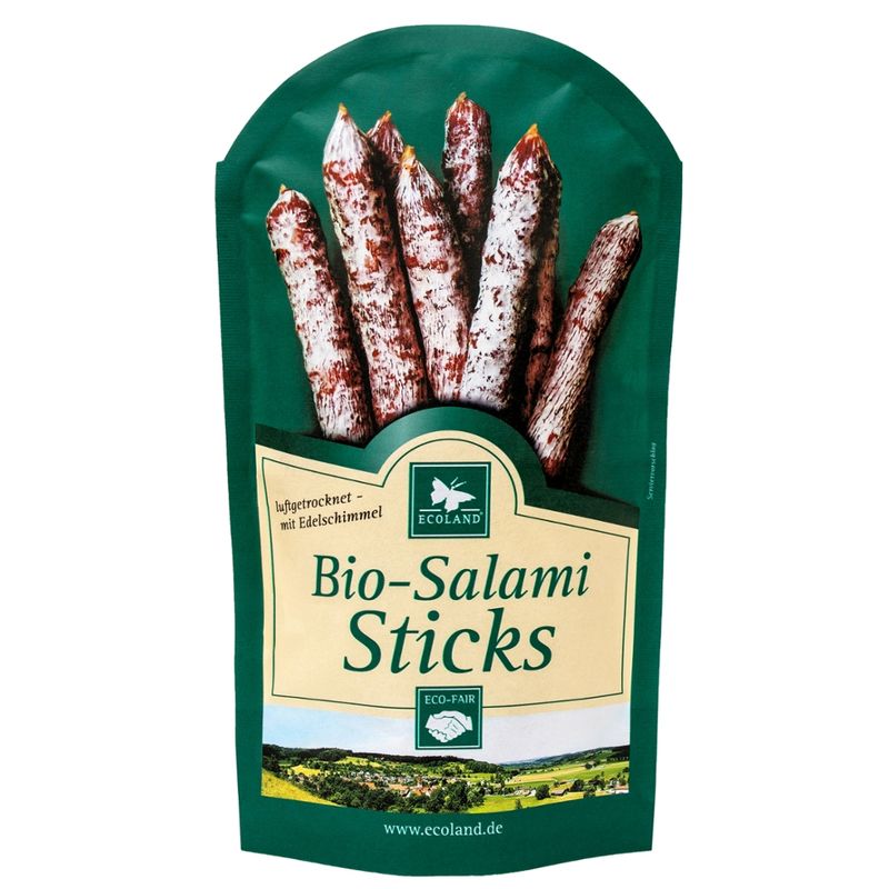 Ecoland  Ecoland Salami Sticks 70g - Produktbild