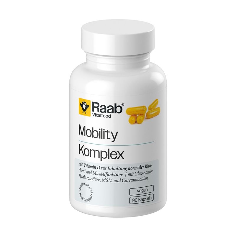 Raab Vitalfood Mobility Komplex 90 Kapseln à 600 mg - Produktbild