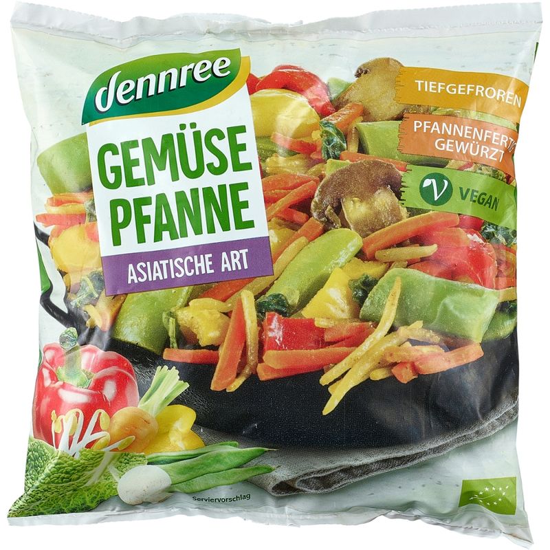 dennree Gemüsepfanne asiatische Art - Produktbild