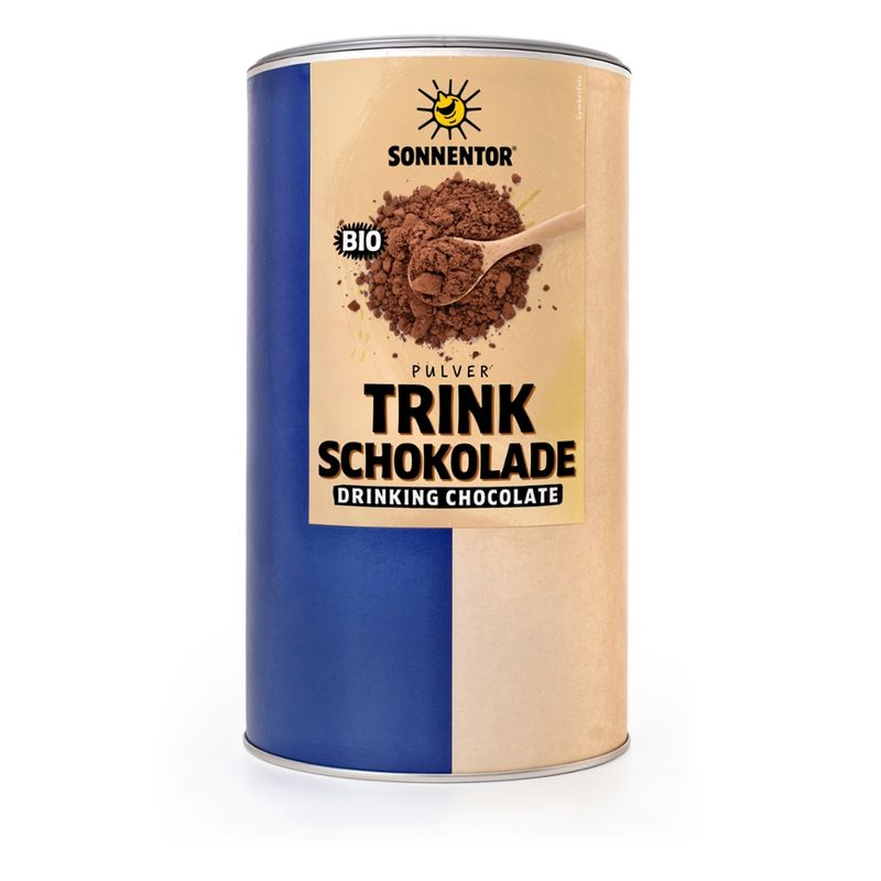 Sonnentor Trinkschokolade bio 700 g,  Gastrodose groß - Produktbild
