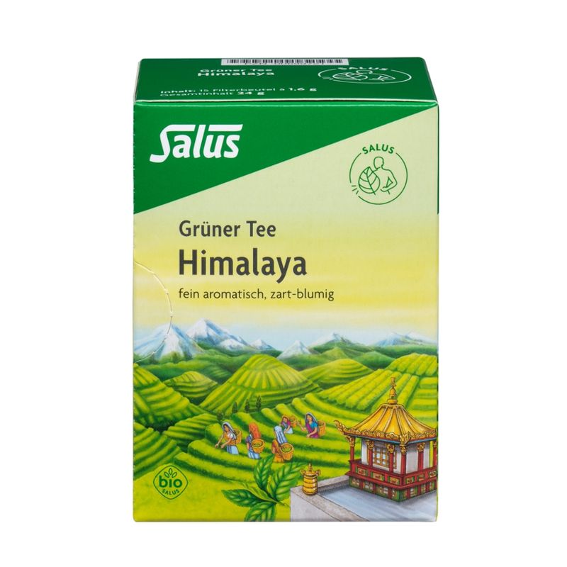Salus® Salus® Grüner Tee Himalaya bio 15 FB - Produktbild