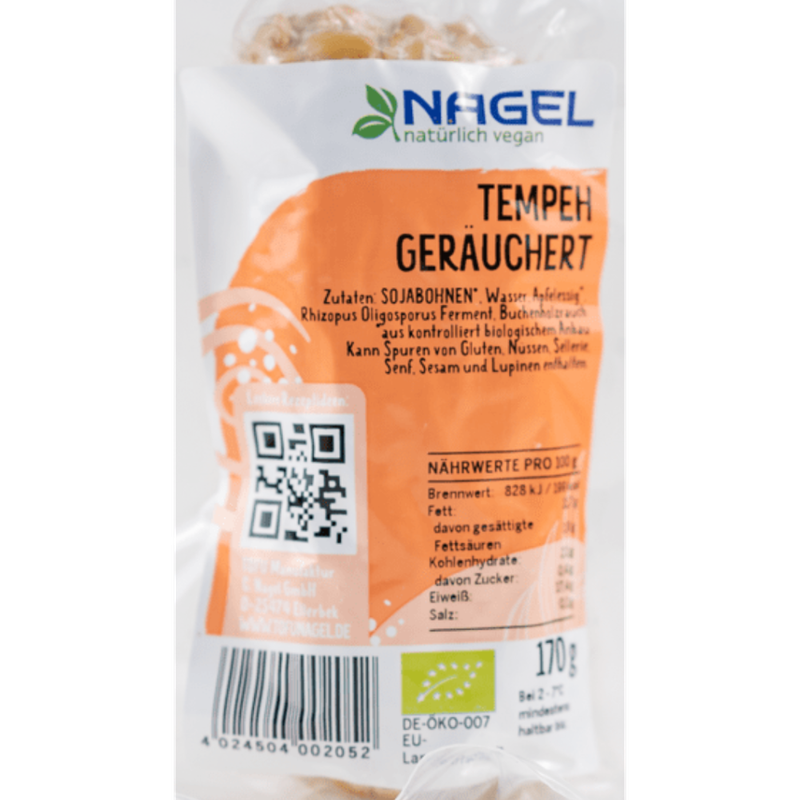 NAGEL Tempeh Geräuchert 170g - Produktbild