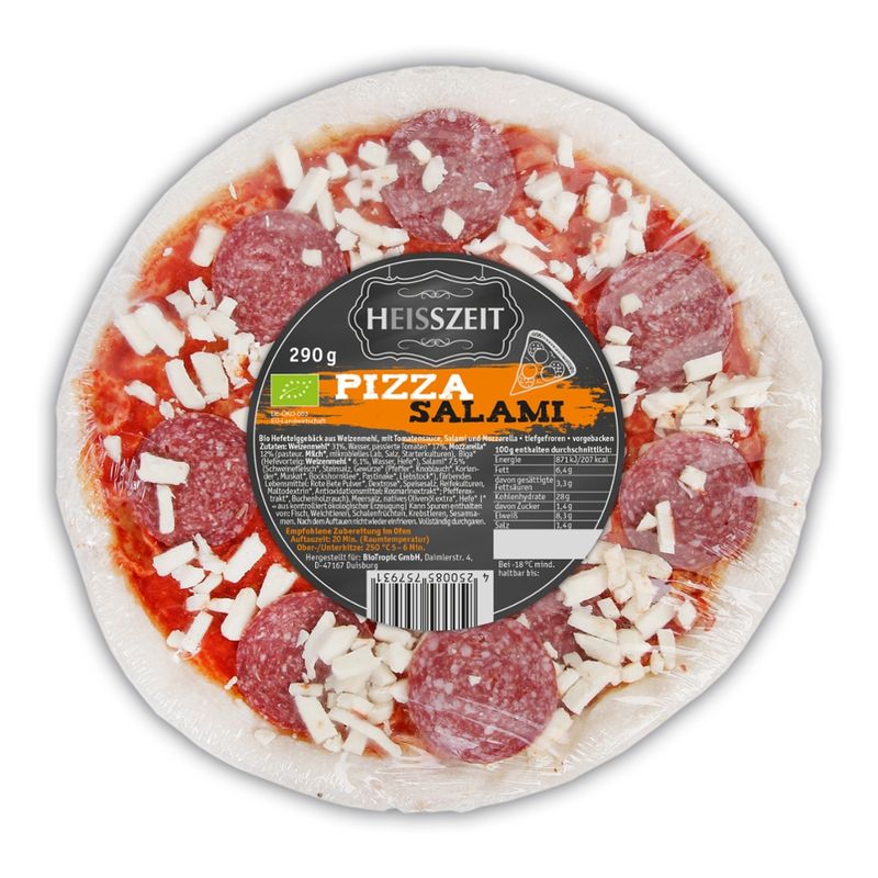 HEISSZEIT Pizza Salami - Produktbild