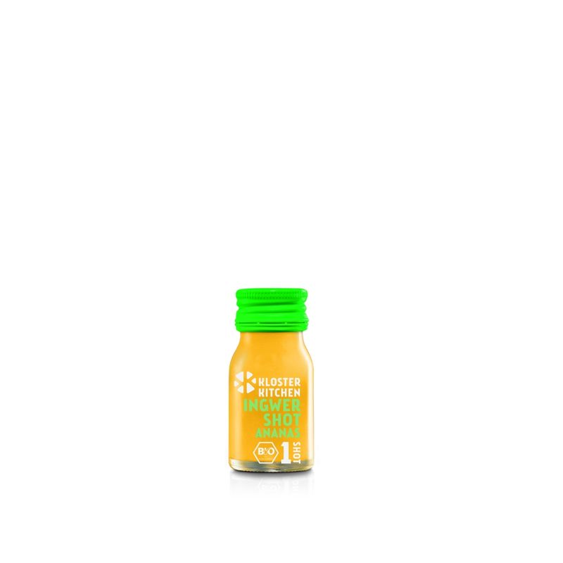 KLOSTER KITCHEN BIO Ingwer Shot Ananas 1SHOT 30ml - Produktbild