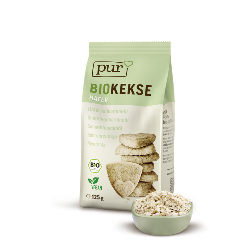 PUR pur Bio Haferkeks 125g - Produktbild