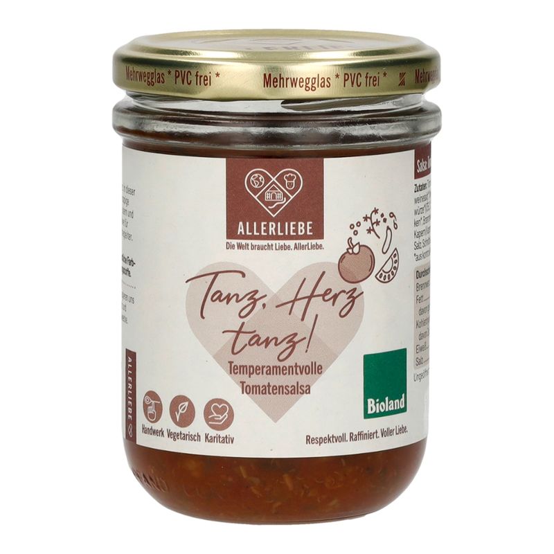 ALLERLIEBE ALLERLIEBE Bioland Tomatensalsa 210g - Produktbild