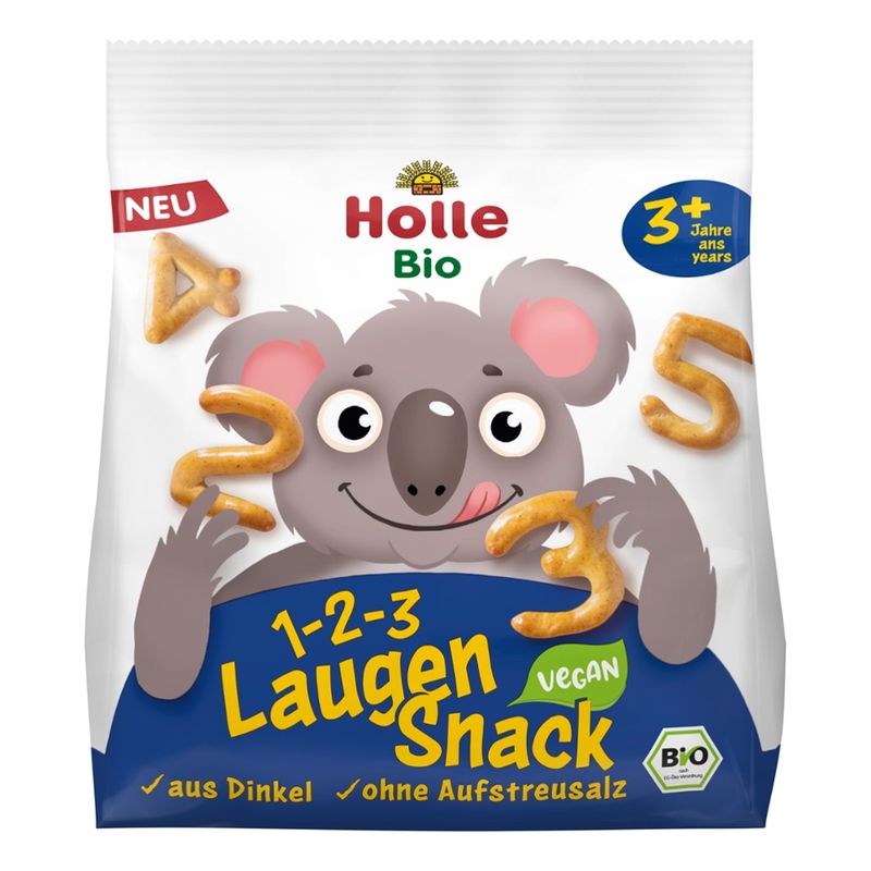Holle  Bio 1-2-3 Laugen Snack - Produktbild
