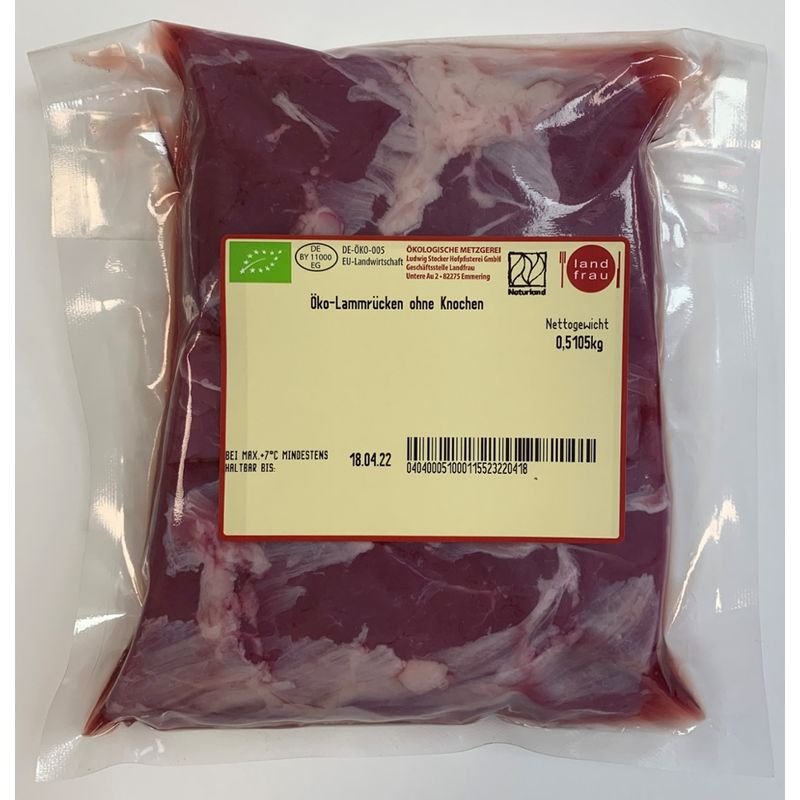 Landfrau Öko-Lammrücken - Produktbild