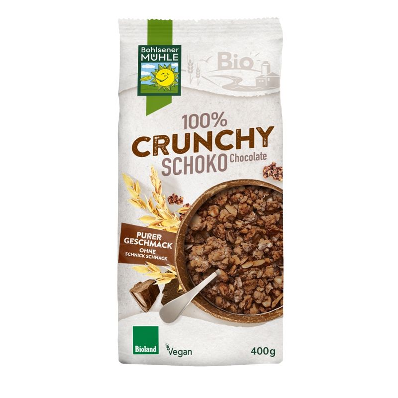 Bohlsener Mühle 100% Schoko Crunchy - Produktbild