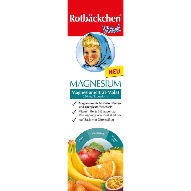Rotbäckchen Rotbäckchen Vital Magnesium Formel - Produktbild