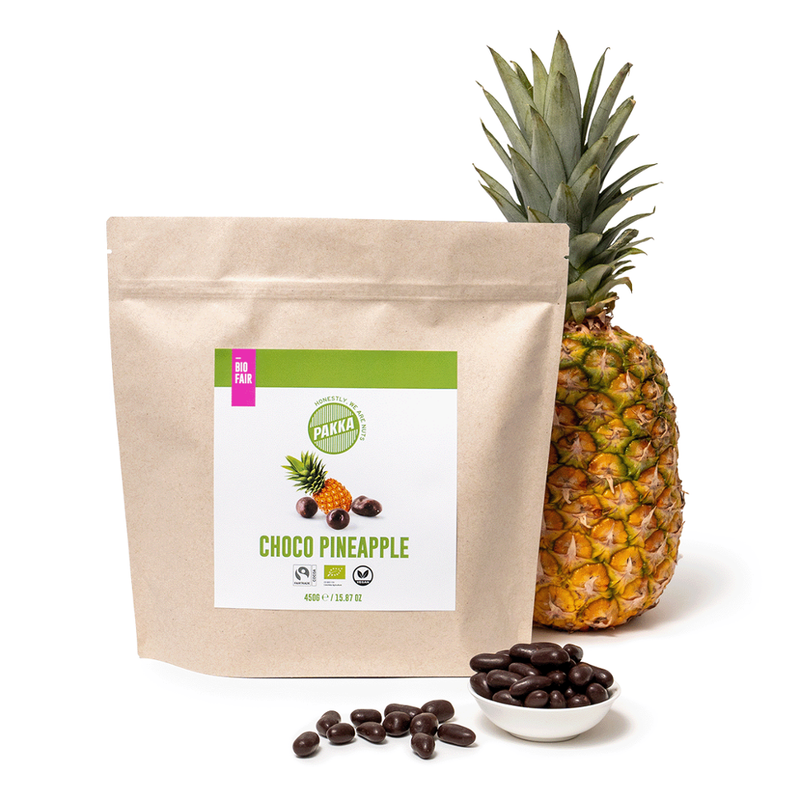 Pakka Choco Ananas, Bio & Fairtrade, 450g - Produktbild