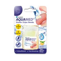 miradent AQUAMED Streifen Zitronen-Minz Aroma - Produktbild