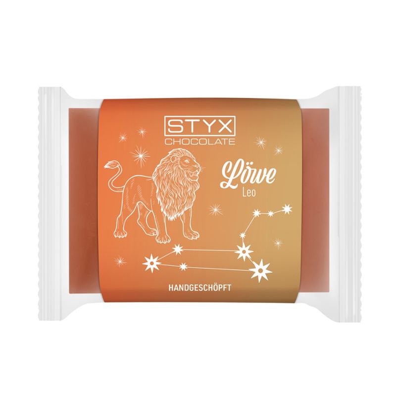 Styx Naturcosmetic BIO Feinste Vollmilchschokolade 50g Sternzeichen Löwe - Produktbild