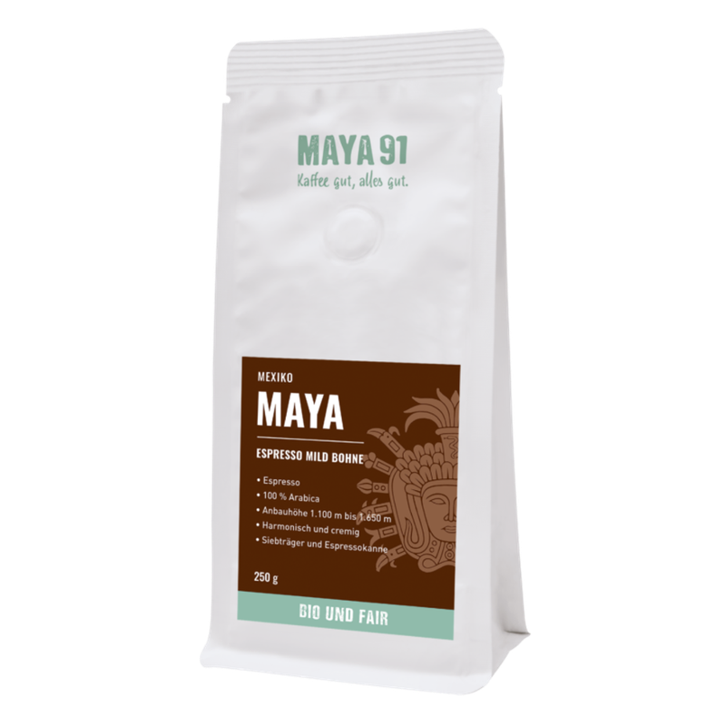 MAYA Kaffee 1991  250g MAYA Espresso Bohne - Produktbild
