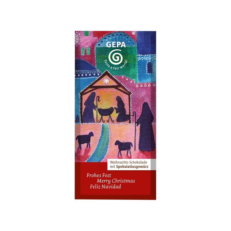 GEPA - The Fair Trade Company Weihnachtsschokolade - Produktbild