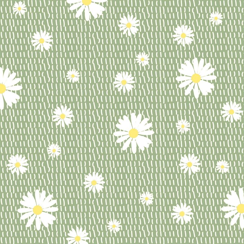 Mesa Bella Servietten Zellstoff Daisy 33x33cm, 1/4 Falz, 3-lagig - Produktbild