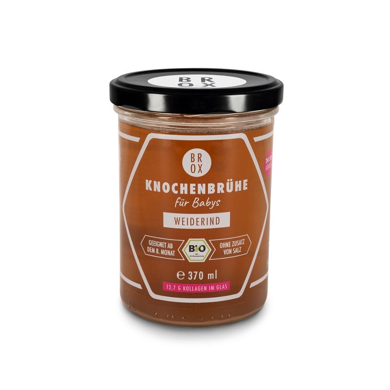 BONE BROX BROX Knochenbrühe Baby aus Bio-Weiderinderknochen ab dem 08. Monat - Produktbild