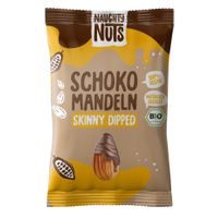 Bio Skinny dipped chocolate almonds, 40 g - Produktbild