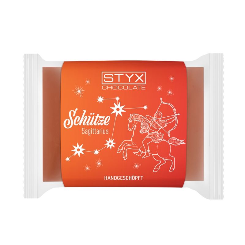 Styx Naturcosmetic BIO Feinste Vollmilchschokolade 50g Sternzeichen Schütze - Produktbild
