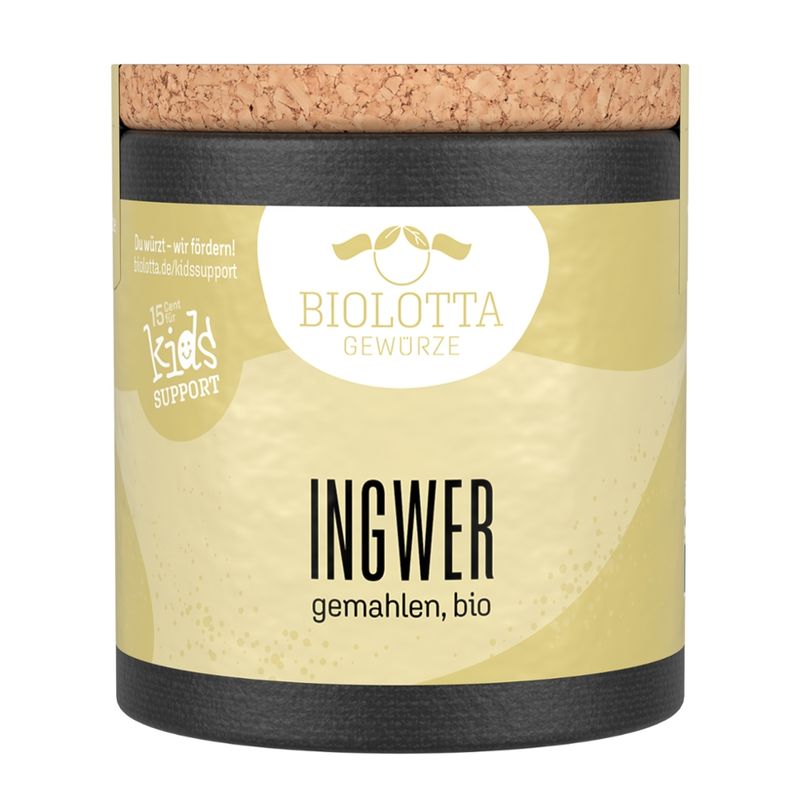Biolotta Biolotta Korkdose Ingwer gemahlen, bio - Produktbild