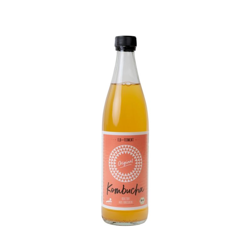 Elb-Ferment Elb-Ferment - Bio Kombucha Original 0,5L in Gäa-Qualität - Produktbild