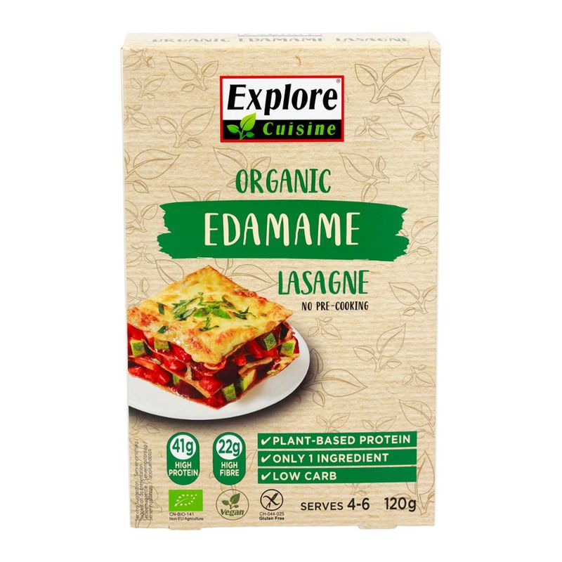 Explore Cuisine Lasagne aus Edamamebohnen - Produktbild