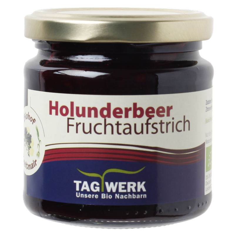TAGWERK Holunderbeer  Fruchtaufstrich vom Biohof Kreitmair - Produktbild