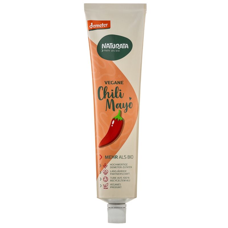 NATURATA Vegane Chili Mayo in der Tube - Produktbild
