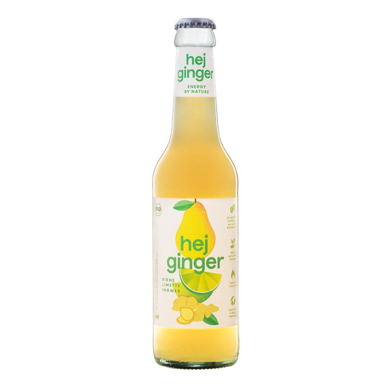 hej ginger  hej ginger Birne Limette Ingwer BIO Energy - Produktbild