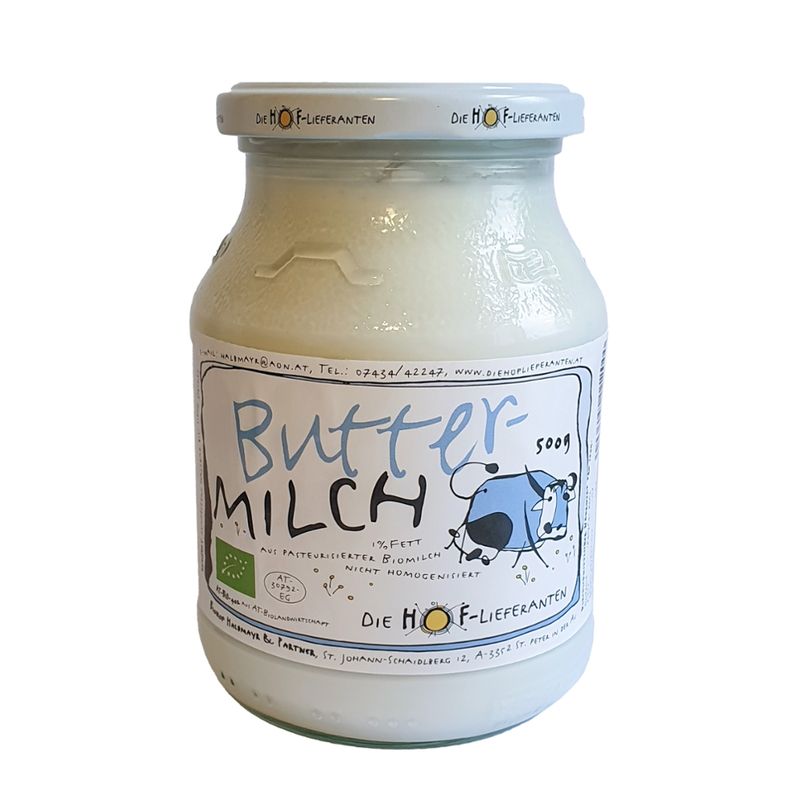 Die Hoflieferanten Buttermilch 1% Fett - Produktbild