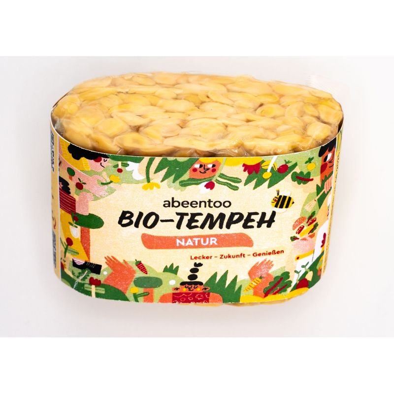 abeentoo Tempeh Spezialitäten abeentoo Bio Tempeh - Natur - zum Marinieren für engagierte Köch:Innen - Produktbild