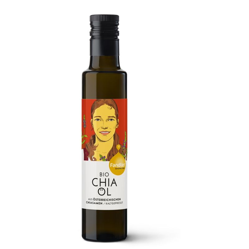 Ölmühle Fandler Fandler, Bio Chiaöl aus Österreich, 250ml - Produktbild