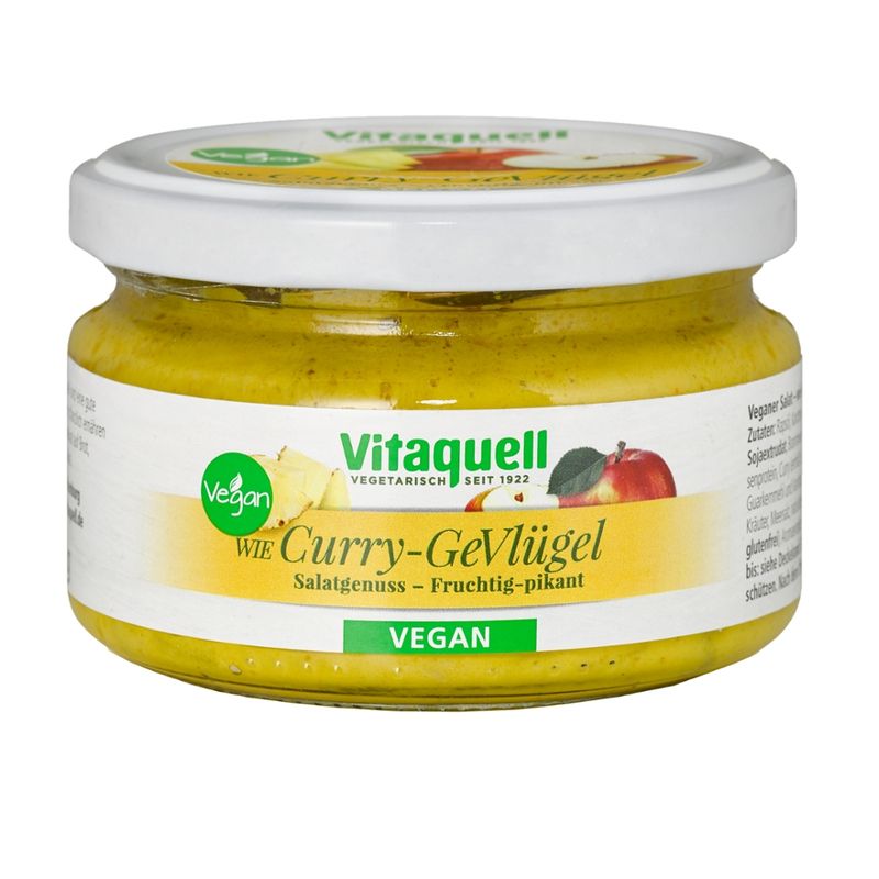 Vitaquell Curry-Gevlügel-Salat, vegan - Produktbild