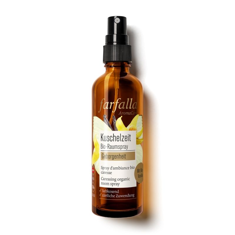 farfalla Geborgenheit, Kuschelzeit Bio-Raumspray, 75ml - Produktbild